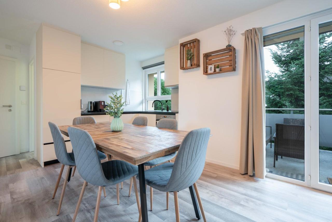 Moderne Wohnung Mit Parkplatz - Top Floor 오스터문디겐 외부 사진