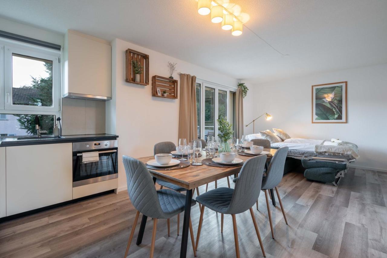 Moderne Wohnung Mit Parkplatz - Top Floor 오스터문디겐 외부 사진