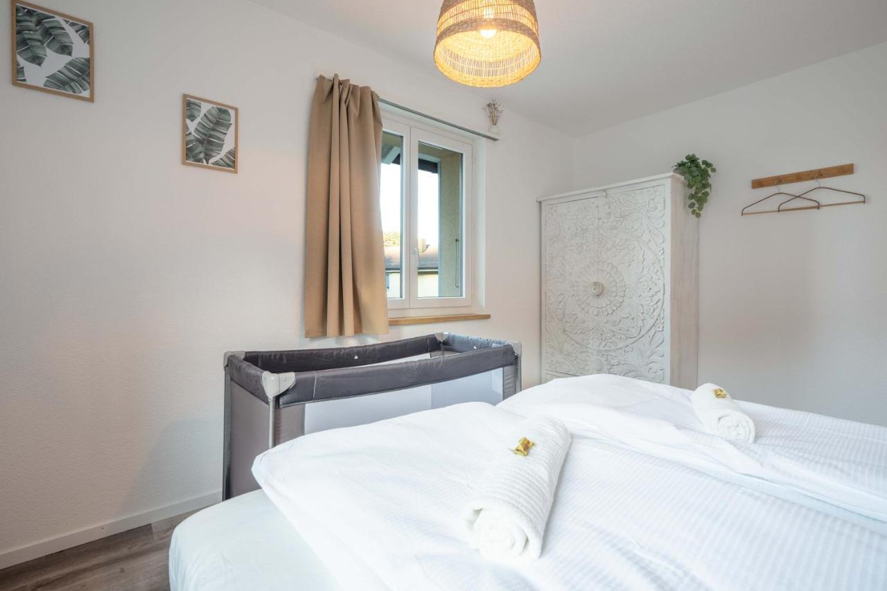 Moderne Wohnung Mit Parkplatz - Top Floor 오스터문디겐 외부 사진
